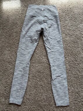 lululemon athletica Gray Space-Dye High-Rise Leggings